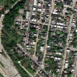 Satellite imagery of D 131 — NGS KX1264 — Pittsburgh, US, US