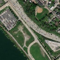 Satellite imagery of D 131 — NGS KX1264 — Pittsburgh, US, US