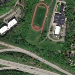 Satellite imagery of J 254 — NGS KY0693 — Rosslyn Farms, US, US
