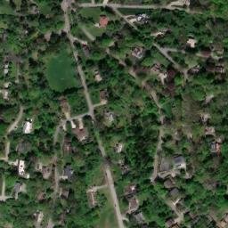 Satellite imagery of J 254 — NGS KY0693 — Rosslyn Farms, US, US