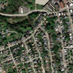 Satellite imagery of X 130 — NGS KX1261 — Pittsburgh, US, US