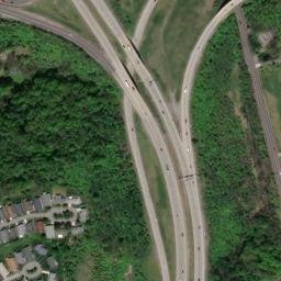 Satellite imagery of B 252 — NGS KY0615 — Robinson Township, US, US