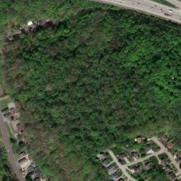 Satellite imagery of B 252 — NGS KY0615 — Robinson Township, US, US