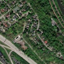 Satellite imagery of J 254 — NGS KY0693 — Rosslyn Farms, US, US