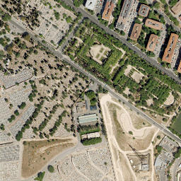 Satellite imagery of Tumba de Largo Caballero, ES