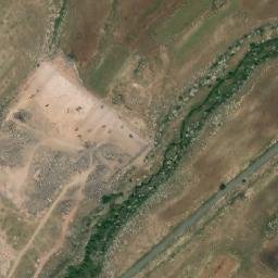 Satellite imagery of Karmir Sar, AM