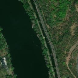 Satellite imagery of Lambertville Quarry, US