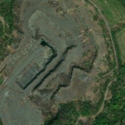 Satellite imagery of Lambertville Quarry, US
