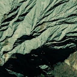 Satellite imagery of Qafa e Korçës-Miçanit, AL