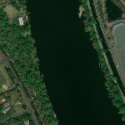 Satellite imagery of Lambertville Quarry, US
