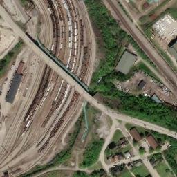 Satellite imagery of T 133 — NGS KX1325 — Duquesne, US, US