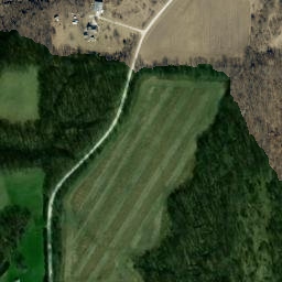 Satellite imagery of Lovers Leap, US
