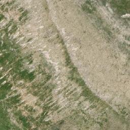 Satellite imagery of Qafa Bazhikut, AL