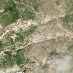 Satellite imagery of Qafa Bazhikut, AL