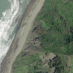 Satellite imagery of Mattole Point, US