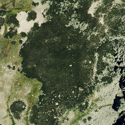 Satellite imagery of cairn, ES
