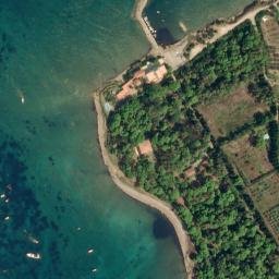 Satellite imagery of Punta Licosa, IT