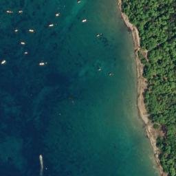Satellite imagery of Punta Licosa, IT
