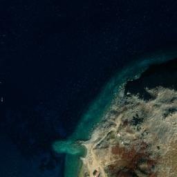 Satellite imagery of Cape Doro, TR