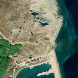 Satellite imagery of Cape Doro, TR