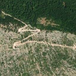 Satellite imagery of Qafa e Llogorasë, AL