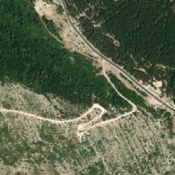 Satellite imagery of Qafa e Llogorasë, AL