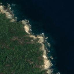 Satellite imagery of Akra Chelonas, GR