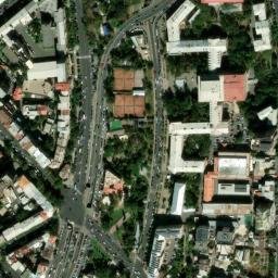 Satellite imagery of Corner of curbs;prec.⌀1.25m, AM