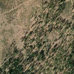Satellite imagery of Mule Shoe Mine, US
