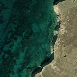 Satellite imagery of Cape Cliff, TR