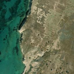 Satellite imagery of Cape Cliff, TR