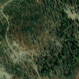 Satellite imagery of Long Valley Mine, US