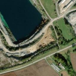Satellite imagery of Blue Ball Quarry, US