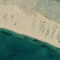 Satellite imagery of Cape Aliki, TR
