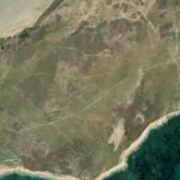 Satellite imagery of Cape Aliki, TR