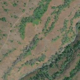 Satellite imagery of Campo Seco Ridge, US