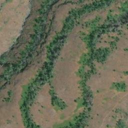 Satellite imagery of Campo Seco Ridge, US