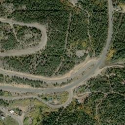 Satellite imagery of Alaska Tunnel, US