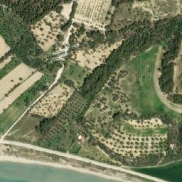 Satellite imagery of Hisarlık Burnu, TR