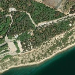 Satellite imagery of Hisarlık Burnu, TR