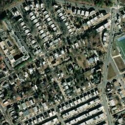 Satellite imagery of HOLMESBURG EMANUEL CH SPIRE — NGS KV3708 — Philadelphia, US, US
