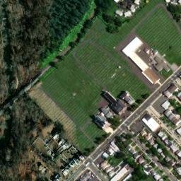 Satellite imagery of HOLMESBURG EMANUEL CH SPIRE — NGS KV3708 — Philadelphia, US, US