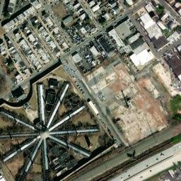 Satellite imagery of HOLMESBURG EMANUEL CH SPIRE — NGS KV3708 — Philadelphia, US, US