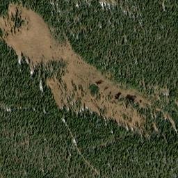 Satellite imagery of Arapaho Moraine, US