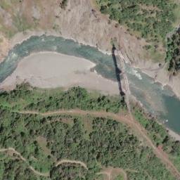 Satellite imagery of Island Mountain Mine, US