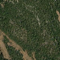 Satellite imagery of Arapaho Moraine, US
