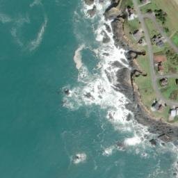 Satellite imagery of Point Delgada, US