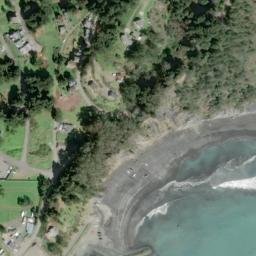Satellite imagery of Point Delgada, US