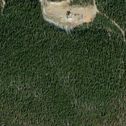 Satellite imagery of Arapaho Moraine, US
