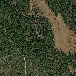 Satellite imagery of Arapaho Moraine, US